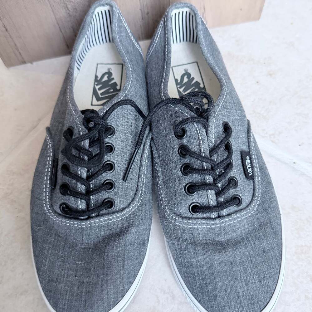 Vans Era Off The Wall Classic Grey Skateboard Shoes Men's